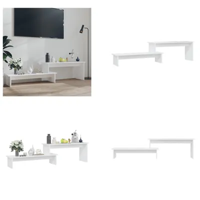 Obrázok produktu pre vidaXL TV skrinka biela 180x30x43 cm materiál na báze dreva - TV skrinka - TV skrinky - Hifi skrinka - Hifi skrinky