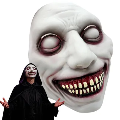 Halloween-Maske, Horrormaske, Gruselmaske, Latex, für Erwachsene