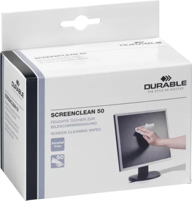 Produktbild von Reinigungstuch Screenclean VE=20x50 Stück