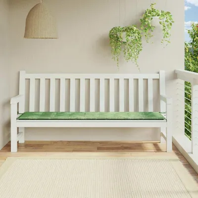 Obrázok produktu pre vidaXL Záhradná lavička Leaf Pattern 200x50x4 cm Fabric