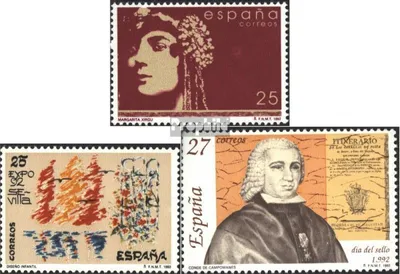 Produktbild von Briefmarken Spanien 1992 Mi 3025,3026,3027 (kompl.Ausg.) postfrisch Frauen