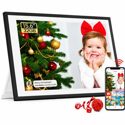 Produktbild von 2026 Blackview 15,6 Zoll NEST 15 WLAN 6 Digitaler Kalender und Desktop Bilderrahmen, HD 1920 *1080 IPS Touchscreen, 32GB Speicher, Bewegungssensor