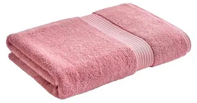 Produktbild von Christy SUPREME Badetücher, Luxusqualität, 650g/m², 90 x 165 cm, 2er Set, Farbe: blush