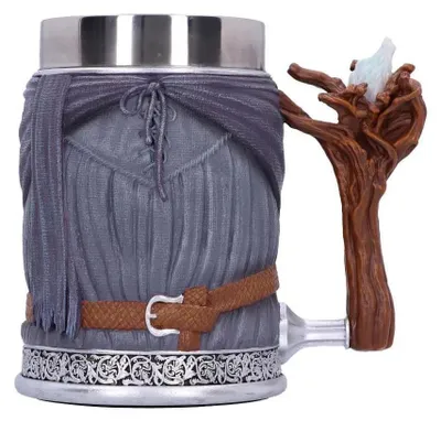 Produktbild von Herr der Ringe Krug Gandalf The Grey 15 cm