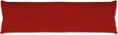 Obrázok produktu pre Obliečka na vankúš na bočné spanie, poťah na vankúš s výplňou alebo vankúš na bočné spanie (cca 40x140cm / červená)