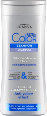 Obrázek produktu pro Joanna, Ultra Color, Zlatý šampón pro vlasy, 200 ml