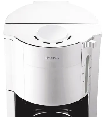 Imagen del producto de Máquina de café de filtro Krups Pro Aroma, modelo F30901, para 10 tazas, 1050 W, color blanco
