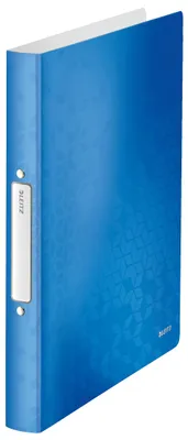 Produktbild von Leitz 42570036, A4, Rundring, Polypropylen (PP), Blau, Metallisch, Weiß, 190 Blätter