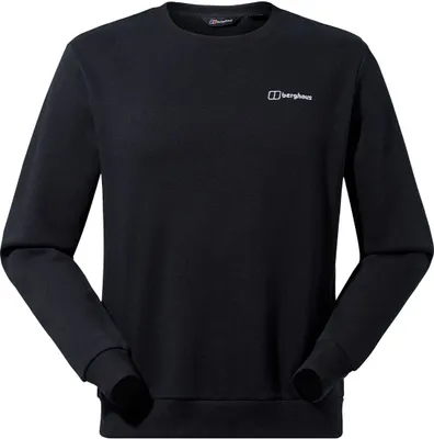 Produktbild von Berghaus Herren Logo-Sweatshirt, Schwarz XXL