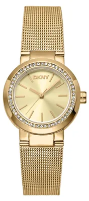 Obrázok produktu pre Dámske módne hodinky DKNY DK1L024M0025 v zlatej farbe ako darček