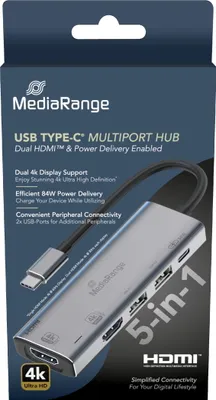 Productafbeelding van MediaRange MRCS511 MediaRange Multiport-Adapter MRCS511