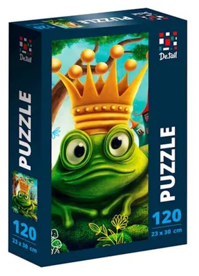 Obrázok produktu pre Roter Kafer Puzzle Żabi Książę - 120 elementów dla dzieci