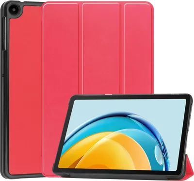 Zdjęcie produktu dla Pokrowiec ochronny na tablet Huawei Matepad SE 10.4 Smart Cover Case Etuis Bookcover, Kolor: Czerwony
