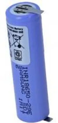 Image de Samsung INR18650-29E Batterie 2900mAh Li-Ion avec languettes
