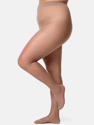 Produktbild von NUR DIE Feinstrumpfhose Fit in Form Große Größen 40 DEN - perle - 48-52
