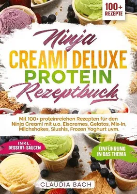 Produktbild von Ninja Creami Deluxe Protein Rezeptbuch