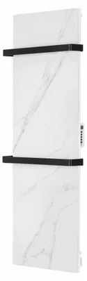 Produktbild von Termofol Keramik Bad-Infrarotheizung TF-LC700-WIFI, Handtuchhalter, WLAN, Fernbedienung, 700 W, 50 x 150 cm, Weiß