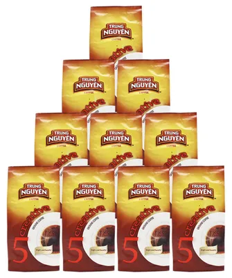 Produktbild von 10x250g Trung Nguyen Creative 5 Vietnam Kaffee Culi Arabica Robusta gemahlen