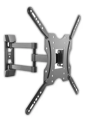 Produktbild von Techly ICA-PLB 136E, 81,3 cm (32"), 139,7 cm (55"), 100 x 100 mm, 400 x 400 mm, -10 - 3°, Schwarz