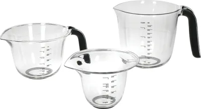 Obrázek produktu pro Odměrky KitchenAid černé (3 kusy)