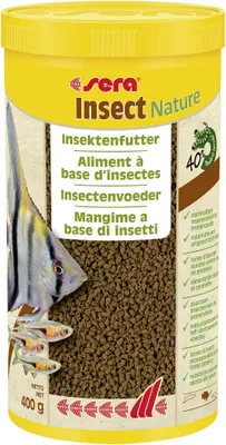 Produktbild von sera Insect Nature Hauptfutter aus Insekten 1000 ml