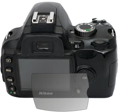 Produktbild von Blickschutzfolie für Nikon D60 matt Schutzfolie Folie Display Schutz dipos