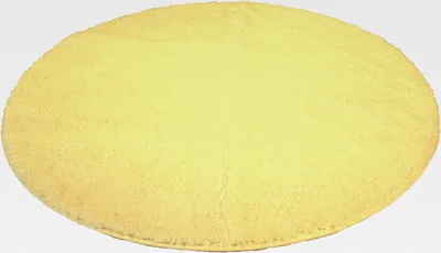 Produktbild von Kinzler Badematte, Mikrofaser, gelb, 90 cm rund