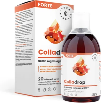 Obrázek produktu pro Aura Herbals colladrop forte-kolagen 10000 mg tekutina 500 ml BI7719