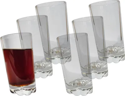 Produktbild von 6 x Pisa Schnapsgläser Shotglas Stamper Schräge Gläser 50ml Tequila Schnaps Korn Grappa Vodka Likörglas Party Kurze Wellenboden Spülmaschinengeeignet