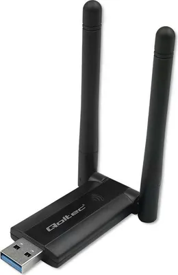 Obrázek produktu pro Qoltec DUAL WiFi adapter 2x2dBi Standard AC,USB3.0