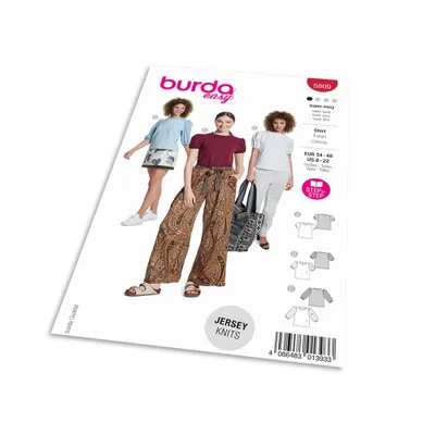 Productafbeelding van Burda patroon 5809 - T-shirt met pofmouwen