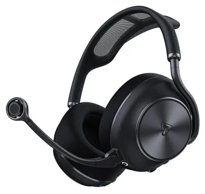 Produktbild von Turtle Beach Stealth Pro II Wireless Premium-Multiplattform-Gaming-Headset für Xbox Series X oder S, PS5, PS4, PC, Hi-Res 24-bit Audio, Geräuschunterdrückung, Schwarz, Kabellos, 10 - 40000 Hz, Gaming, 393 g, Kopfhörer, Schwarz