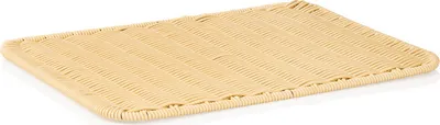 Produktbild von 8x Auslagetablett hellbeige Gastro 40 x 30 cm, Polypropylen