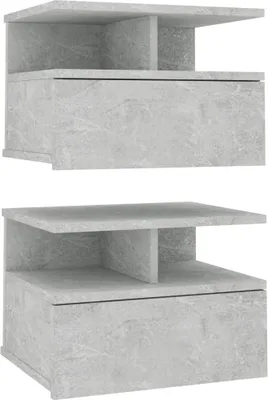 Zdjęcie produktu dla VidaXL 800414, Kolor betonu, Drewno, 50 kg, 400 mm, 310 mm, 270 mm