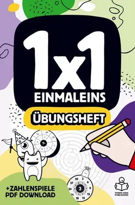 Produktbild von 1x1 Einmaleins lernen Übungsheft - Mathematik 2./3. Klasse