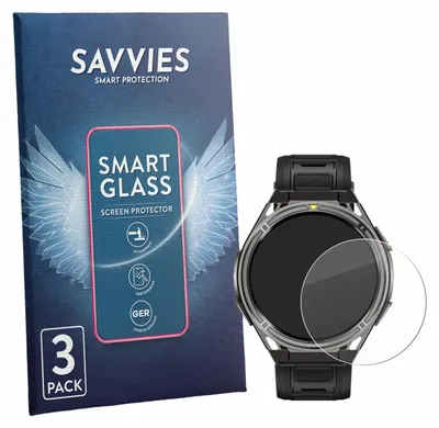 Produktbild von 3x Savvies Schutzglas Folie für Cubot GT5 9H Panzer Schutzfolie Glas Displayschutz klar transparent