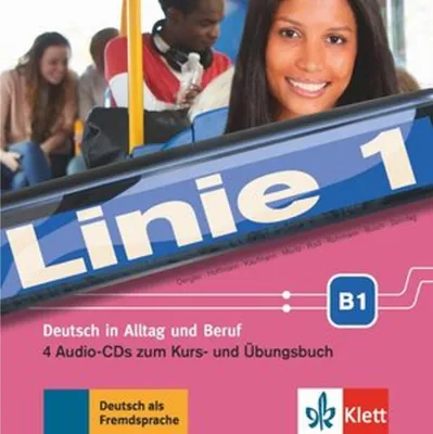 Produktbild von Linie 1 B1. 4 Audio-CDs zum Kurs- und Übungsbuch