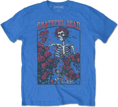 Immagine prodotto di Grateful Dead - Maglietta media unisex Bertha & Logo - Bianco