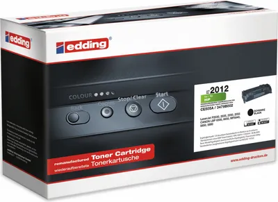 Obrázok produktu pre Edding 18-2012 Tonerkartusche Kompatibel Schwarz 1 Stück(e) (18-2012)