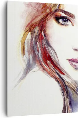 Produktbild von Bild auf Leinwand - Leinwandbild - Einteilig - Dame perfekt Kleid Eleganz - 70x100cm - Wand Bild - Wanddeko - Wandbilder - Leinwanddruck - Wanddekoration - Leinwand bilder - Wandbild - PA70x100-3135