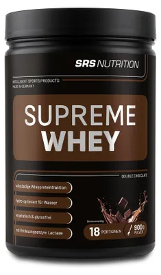 Produktbild von SRS Supreme Whey - 900 g - Dose Double Chocolate