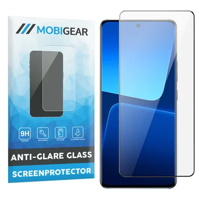 Produktbild von Mobigear Premium  Xiaomi 13 Panzerglas Gehärtetes Glas Displayschutz - Hüllenfreundlich - Schwarz
