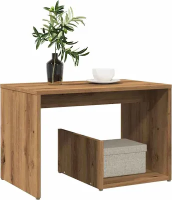 Produktbild von "im Sonderangebot"Beistelltisch - modernes Design - Flurtisch/Wohnzimmertisch - Artisan-Eiche 59x36x38cm Holzwerkstoff NEU980877 - Konsolentische