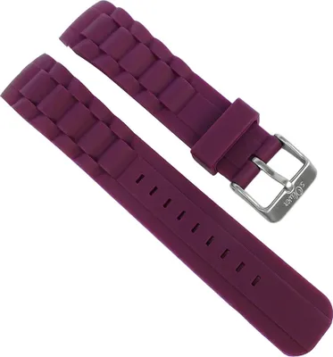 Produktbild von s.Oliver > Uhrenarmband Silikon aubergine weich Band > SO-2302-PQ