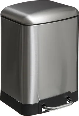 Produktbild von Mülleimer 6L Rostfreier Stahl silber Modern Stil