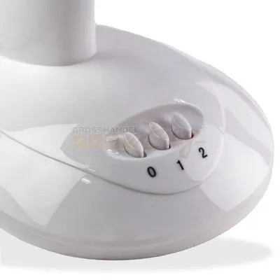 Zdjęcie produktu dla Wentylator stołowy Wentylator 30 / 2 prędkości uchylny oscylacyjny 230V 30W biały