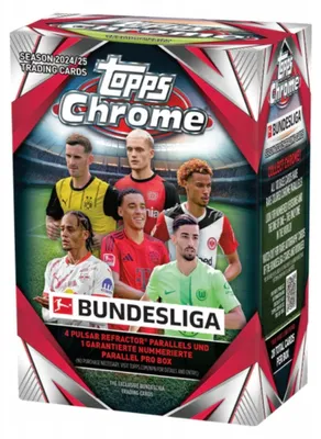 Produktbild von 2024–25 Topps Chrome Bundesliga Football Value Box