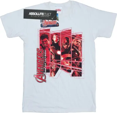 Produktbild von Marvel - "Avengers" T-Shirt für Herren BI12167 (XXL) (Weiß)