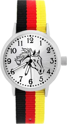Produktbild von Armbanduhr Mädchen Jungen Kinder Pferd Kinderuhr Sport Uhr Quarzuhr Geschenk