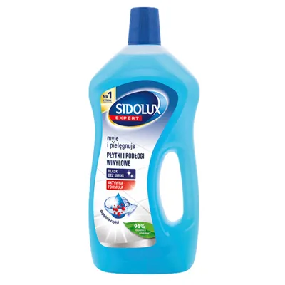 Zdjęcie produktu dla Płyn do mycia powierzchni PVC glazury i terakoty Sidolux 750 ml  Aktywna Piana